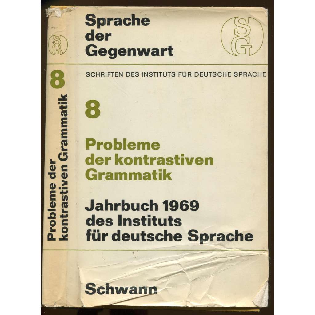 Probleme der kontrastiven Grammatik. Jahrbuch 1969 [jazykověda, kontrastivní gramatika]
