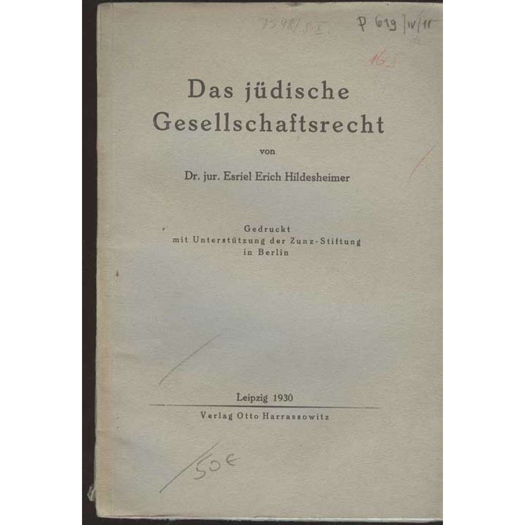 Das jüdische Gesellschaftsrecht