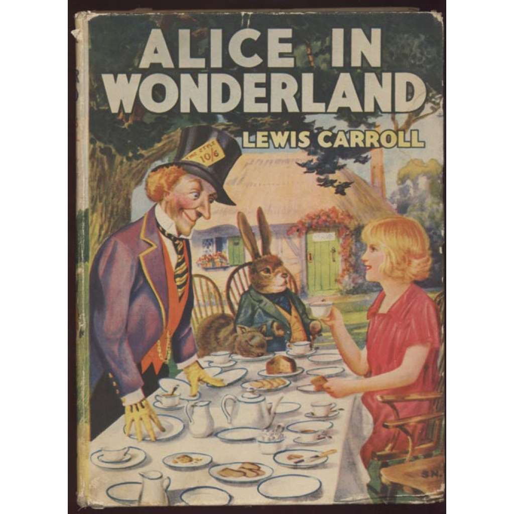 Alice in Wonderland: Fully Illustrated in Line and Colour by Harry Rountree	[Alenka v říši divů, dětské knihy]