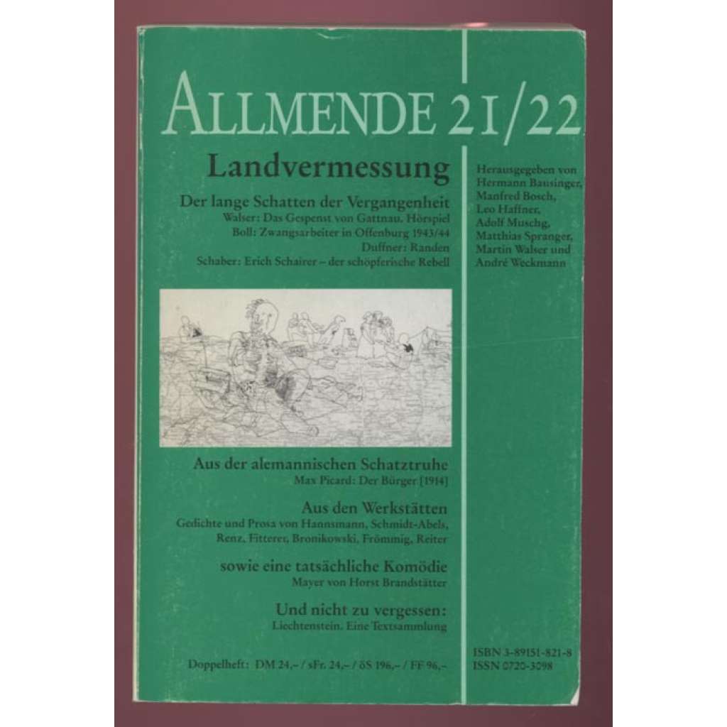 Allmende 21/22: Landvermessung	[časopis, literatura]