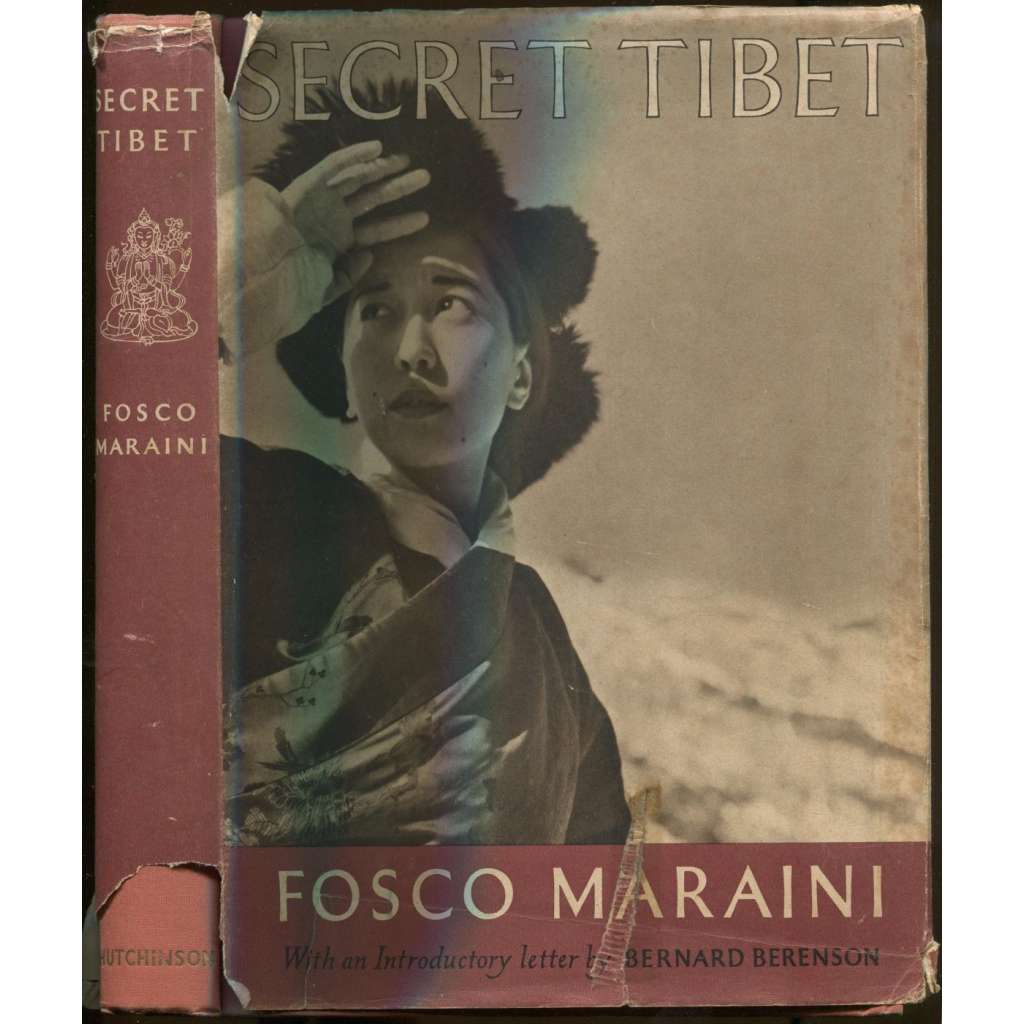 Secret Tibet: With an introductory letter by Bernard Berenson.Illustrated with 60 double colour plates from photographs by the Author. Translated from the Italian by Eric Mosbacher  [Tibet, cestování, fotografie]