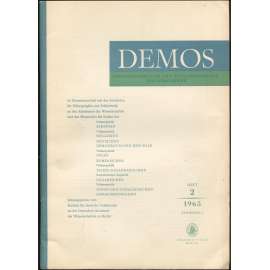 Demos. Ethnographische und folkloristische Informationen; 6/2 (1965)	[časopis, etnografie, folkloristika]