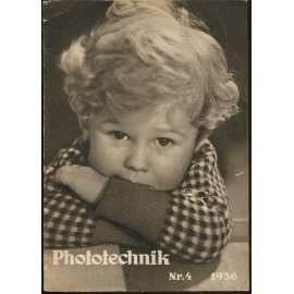 Phototechnik; Nr. 4 - August 1936 (16. Jahrgang) [amatérská fotografie, 30. léta, časopis]