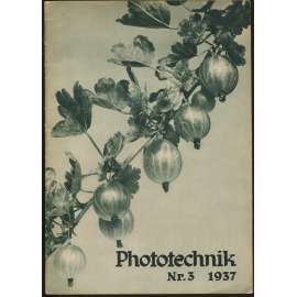 Phototechnik; Nr. 3 - Juni 1937 (17. Jahrgang) [amatérská fotografie, 30. léta, časopis]
