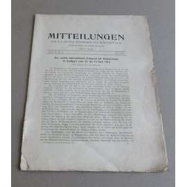 Der zweite internationale Kongreß für Heimatschutz in Stuttgart vom 12. bis 15. Juni 1912 [Separát z Mitteilungen der k. k. Zentralkommission für Denkmalpflege. 3. Folge; Bd. XI, Nr. 6, 1912]  [památková péče, Rakousko-Uhersko]