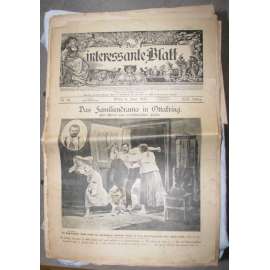 Das interessante Blatt; XXII. Jahrg., Nr. 24, 11. Juni 1903 [noviny, deník, Rakousko-Uhersko, Vídeň]