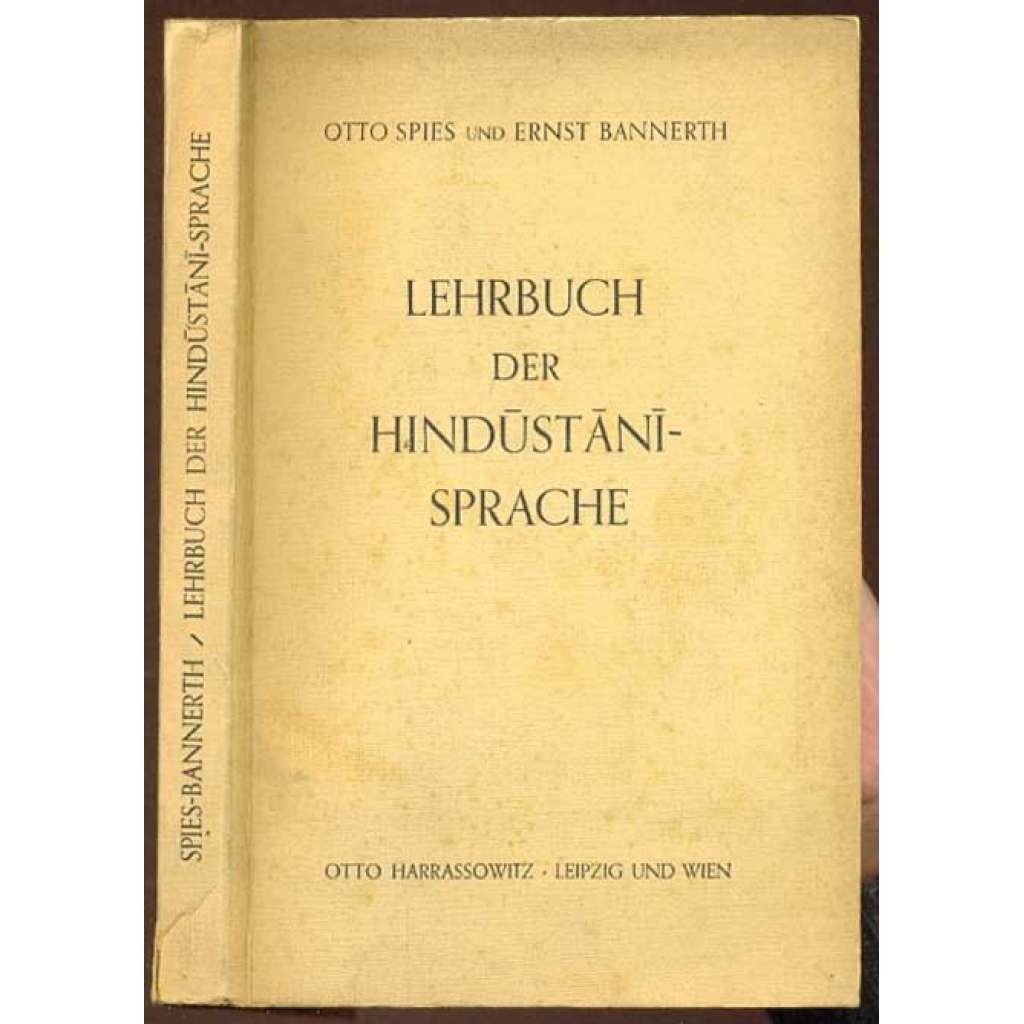Lehrbuch der Hindustani-Sprache [= Otto Harrassowitz Sprachbücher] [učebnice, hindustánština]