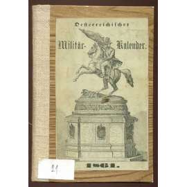 Österreichischer Militär-Kalender für das Jahr 1861. Zwölfter Jahrgang [vojenský kalendář, Rakousko-Uhersko]