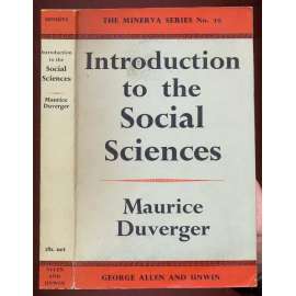 Introduction to the Social Sciences: With special reference to their methods: Tranlated by Malcolm Anderson [= Minerva Series of Students’ Handbooks; No 10] [společenské vědy, úvod]