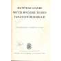 Matthias Lexers mittelhochdeutsches Taschenwörterbuch. Einundzwanzigste, überarbeitete Auflage [střední horní němčina, slovník]