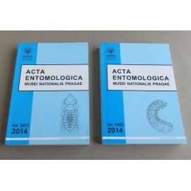Acta Entomologica Musei Nationalis Pragae; Volume 54/1-2 (2014) [časopis, entomologie, hmyz]