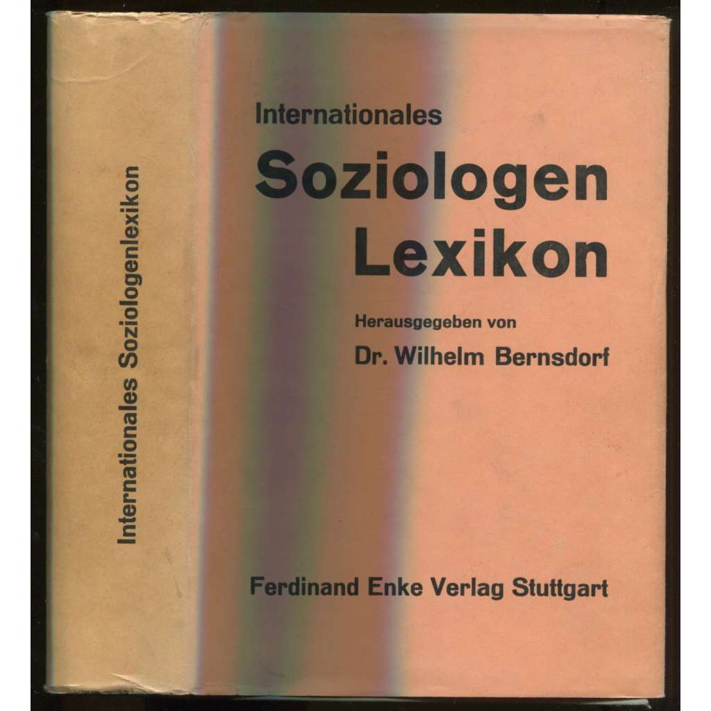 Internationales Soziologenlexikon [sociologie, slovník]