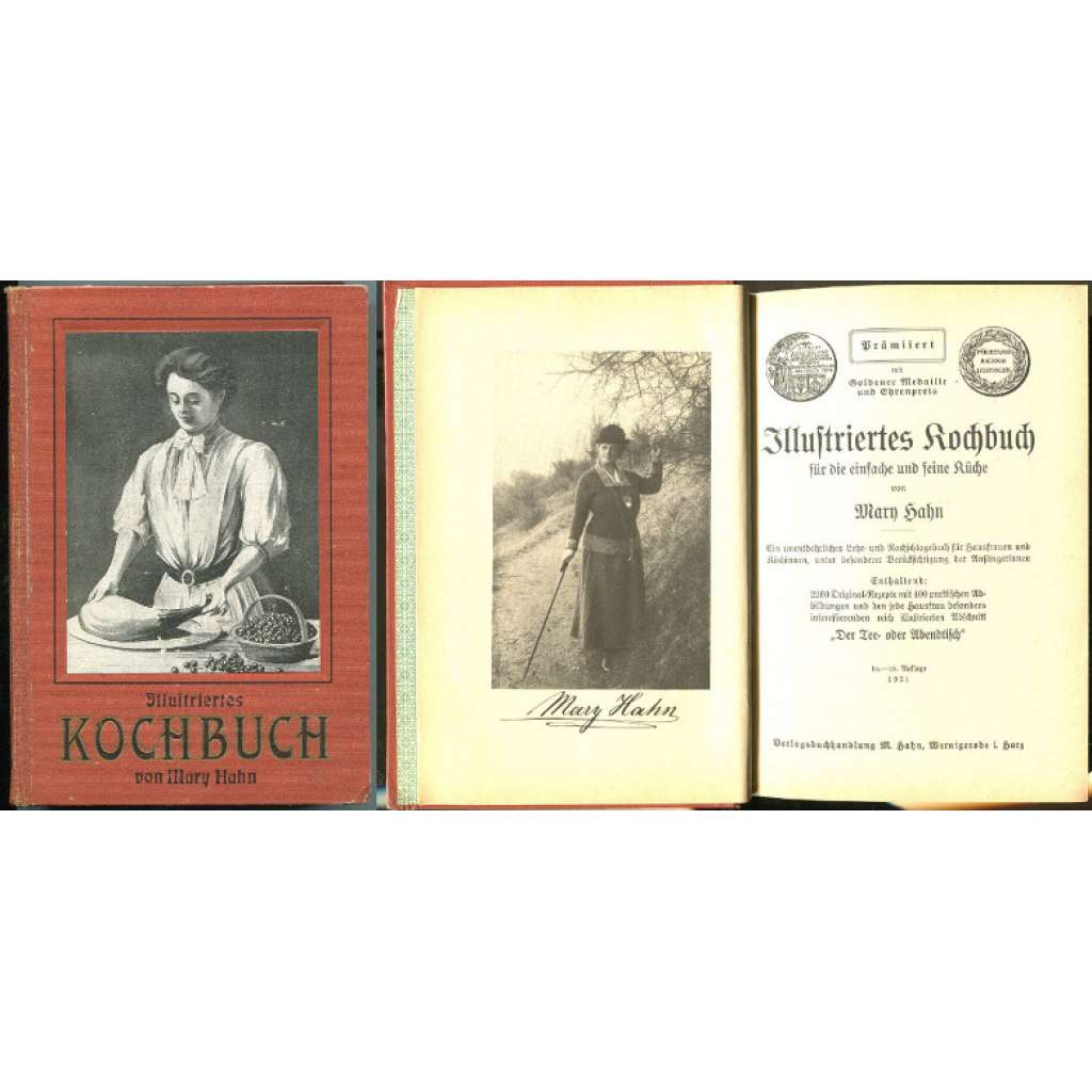 Illustriertes Kochbuch für die einfache und feine Küche. ... [kuchařka, gastronomie, recepty]
