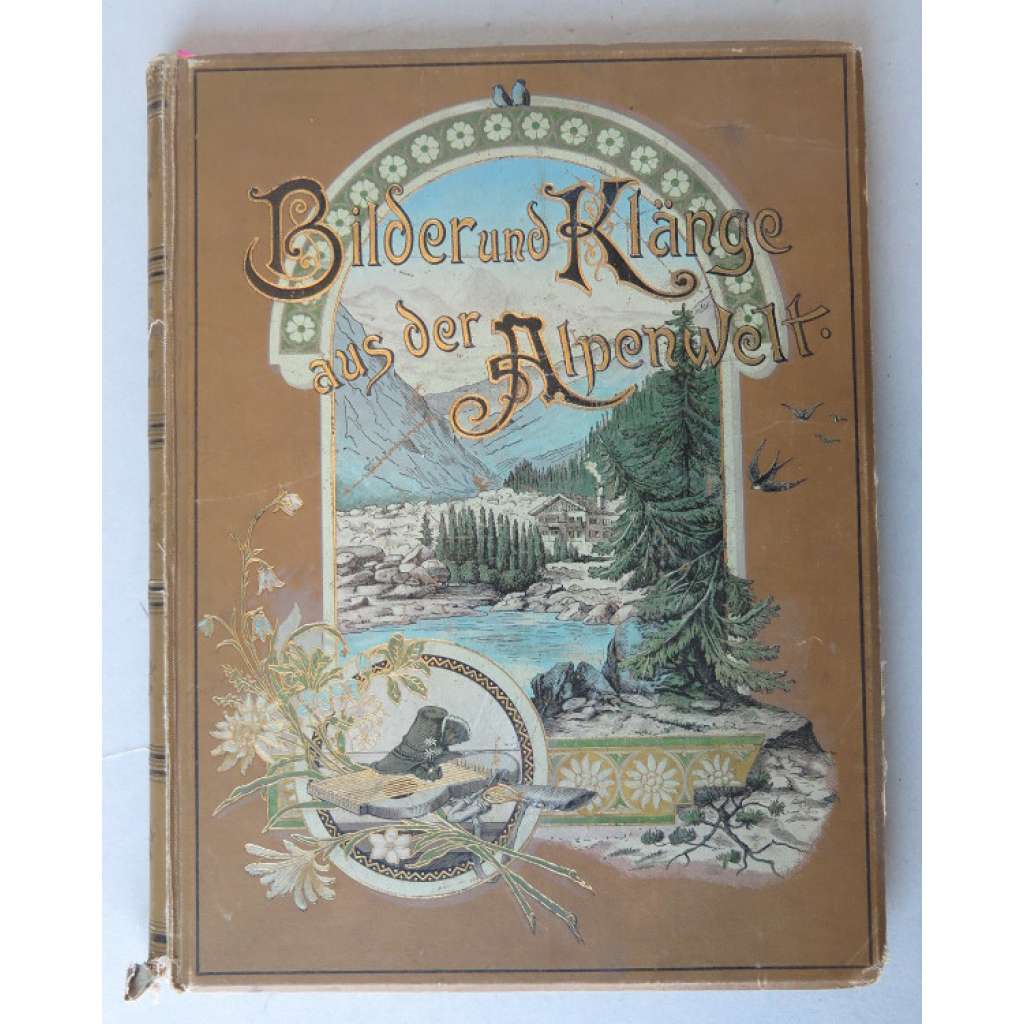 Bilder und Klänge aus der Alpenwelt. ... [Alpy, dřevořezy, básničky, místopis, Rakousko-Uhersko]