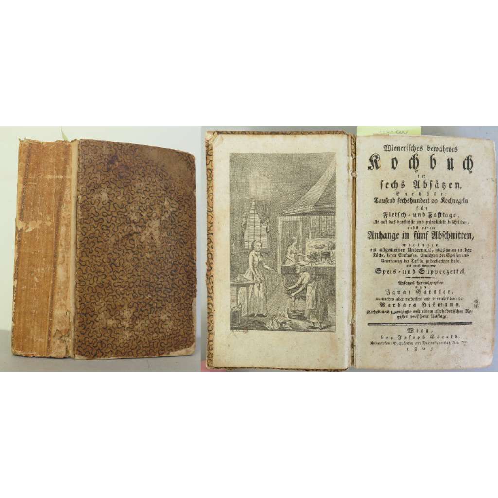 Wienerisches bewährtes Kochbuch in sechs Absätzen. ... [kuchařka, vídeňská kuchyně]