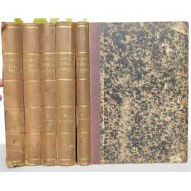 Die Naturgeschichte des Thierreichs [5 svaků:] 1. Säugethiere; 2. Vögel; 3. Amphibien und Fische; 4. Gliederthiere; 5. Bauchthiere [= Die Drei Reiche der Natur. Erste Abtheilung; 1-5] [přírodopis, dřevoryty]