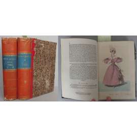 Wiener Zeitschrift für Kunst, Literatur, Theater und Mode. 1835. Erstes-Viertes Quartal [2 svazky, Jänner-Dezember, č. 1-157; móda, kolorované mědiryty, vazba]