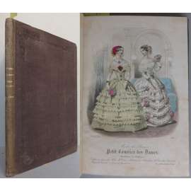 Petit Courrier des Dames; Janvier - September 1850 [pouze grafické přílohy, móda, staré tisky, kolorované mědiryty]