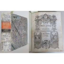 Allgemeine Moden-Zeitung. Eine Zeitschrift für die gebildete Welt, ... [móda, kolorované rytiny, staré tisky]