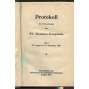 Protokoll der Verhandlungen des XV. Zionisten-Kongresses. Basel, 30. August bis 11. September 1927 [sionistický kongres, sborník, židovství]