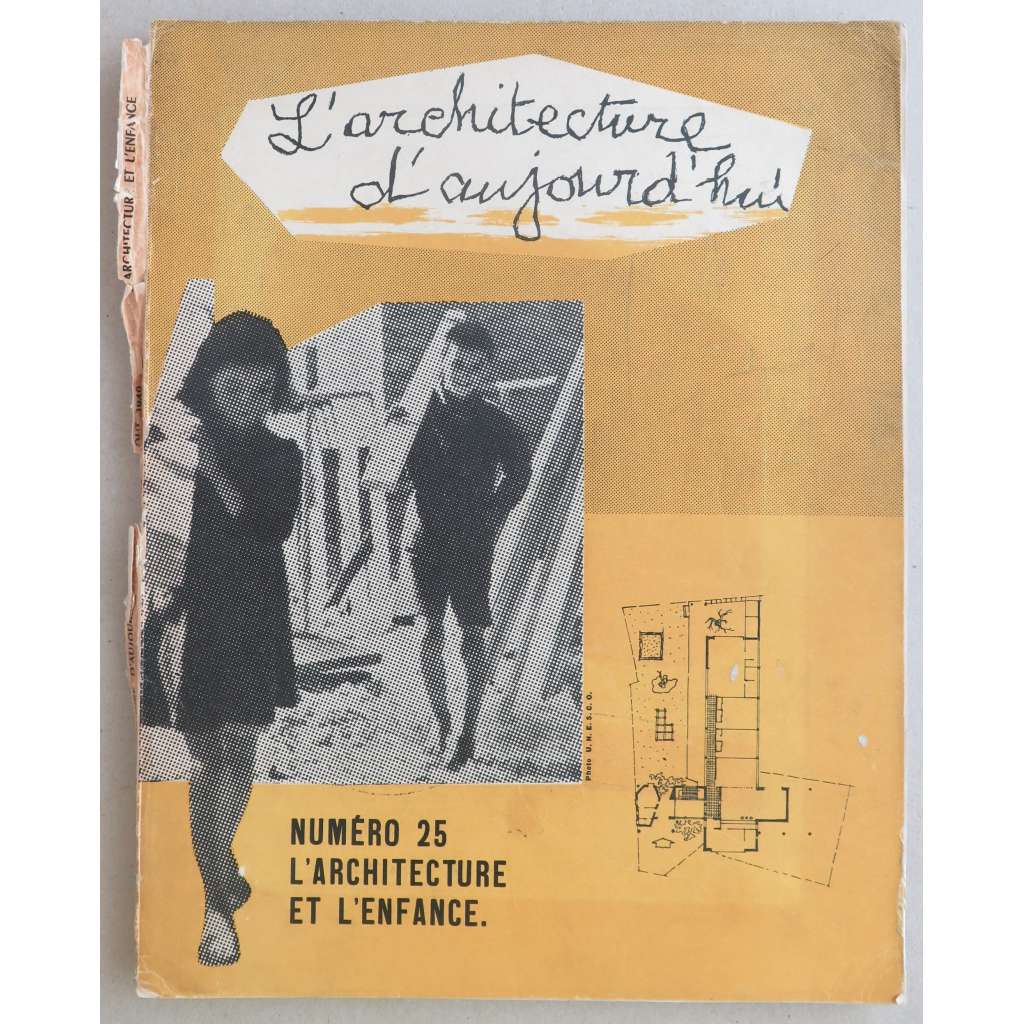 L'Architecture d'Aujourd'hui; 20e Année, No. 25 (août 1949): L'architecture et l'enfance [architektura, časopis]
