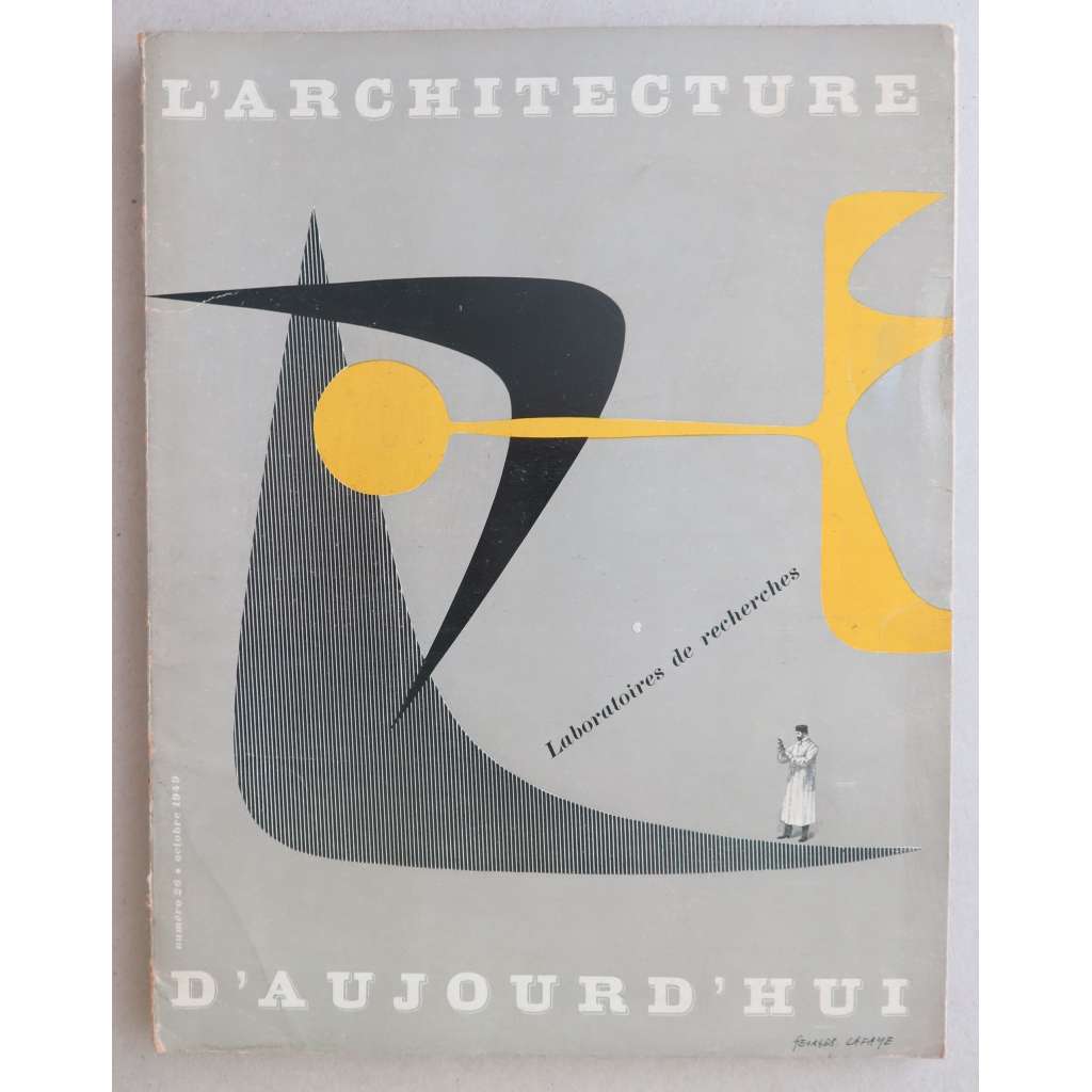 L'Architecture d'Aujourd'hui, 20e Année, No. 26, Octobre 1949, Revue internationale d'architecture contemporaine = Laboratoires de recherches [architektura, časopis]