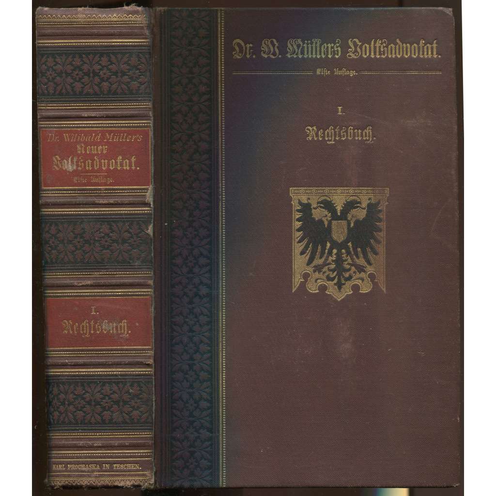 Das Rechtsbuch. ... [právní rádce, Rakousko-Uhersko]