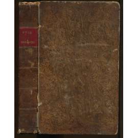 Publii Ovidii Nasonis Metamorphoseon libri XV. Interpretatione & Notis illustravit Daniel Chrispinus Helvetius in usum Serenissimi Delphini. ... [klasická filologie, latinská literatura, vazba kůže]