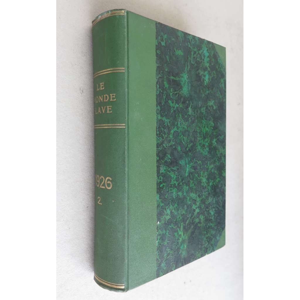 Le monde slave; 1926, troisième trimstestre - Julliet-Septembre + quatrième trimestre - Octobre-Décembre [časopis, slovanský svět, kultura politika]
