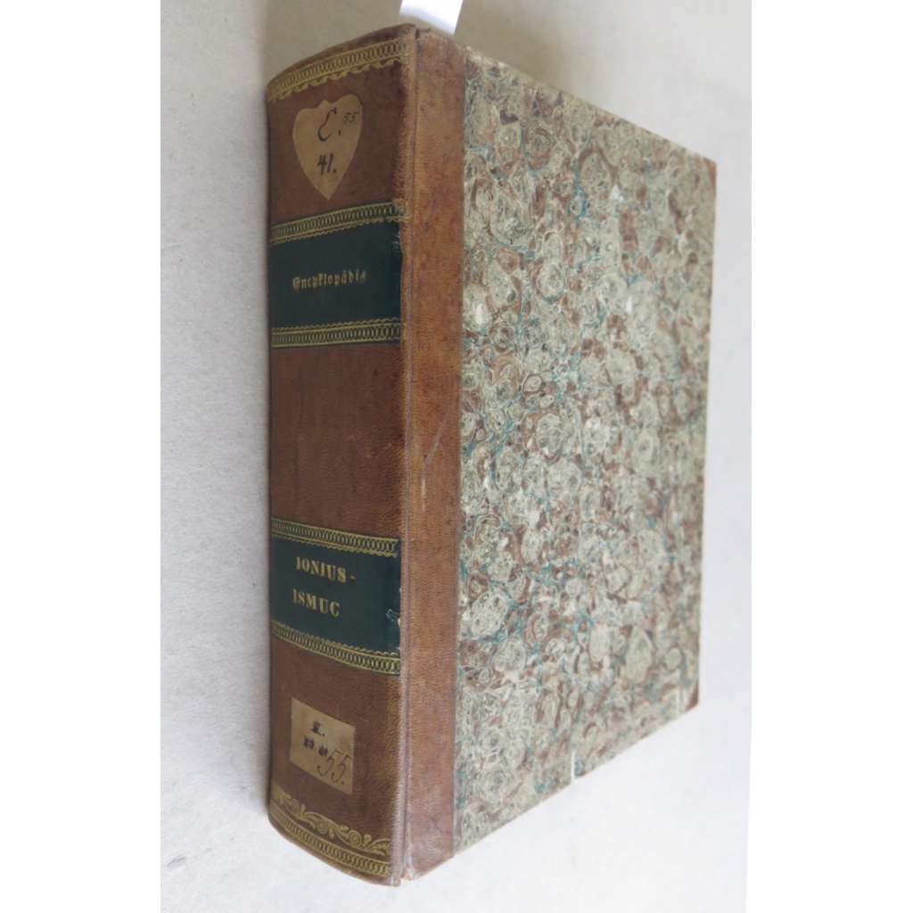 Allgemeine Encyklopädie der Wissenschaften und Künste in alphabetischer Folge von genannten Schriftstellern bearbeitet ...	[staré tisky, vazba kůže, encyklopedie]