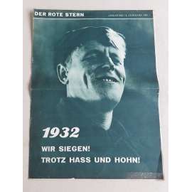 Der rote Stern, Januar 1932, 9. Jahrgang, Nr. 1 [noviny, komunismus, socialismus, dělnické hnutí, meziválečné období, Německo]