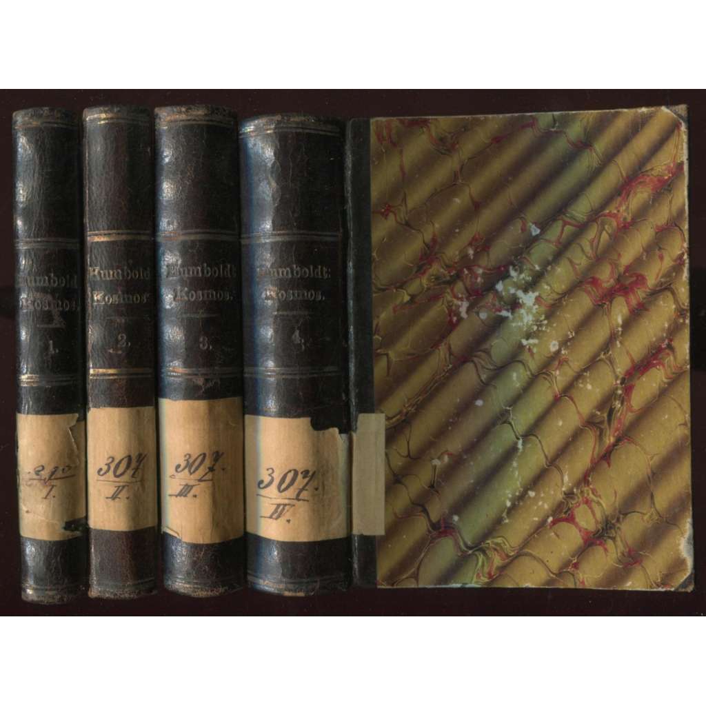 Kosmos. Entwurf einer physischen Weltbeschreibung. Mit einer biographischen Einleitung von Berhard von Cotta [Erster-Vierter Band] [přírodní vědy, biologie]