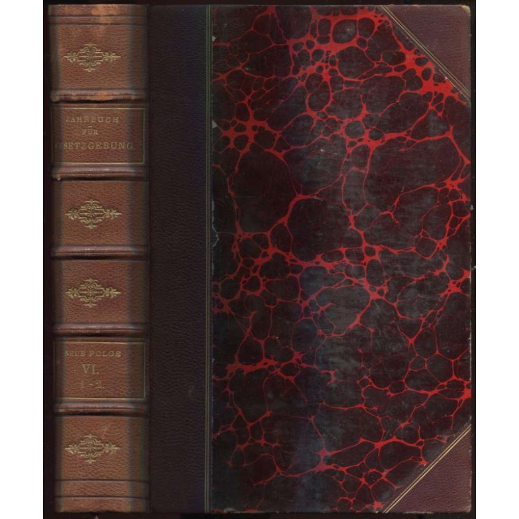 Jahrbuch für Gesetzgebung, Verwaltung und Volkswirthschaft im Deutschen Reich; Sechster Jahrgang (1882) [politika, hospodářství, právo, Německá říše]