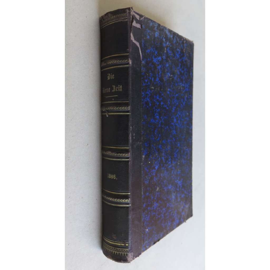 Die Neue Zeit. Revue des geistigen und öffentlichen Lebens; Vierter Jahrgang 1886 [komplet, č. 1-12, politika, kultura, sociální demokracie]