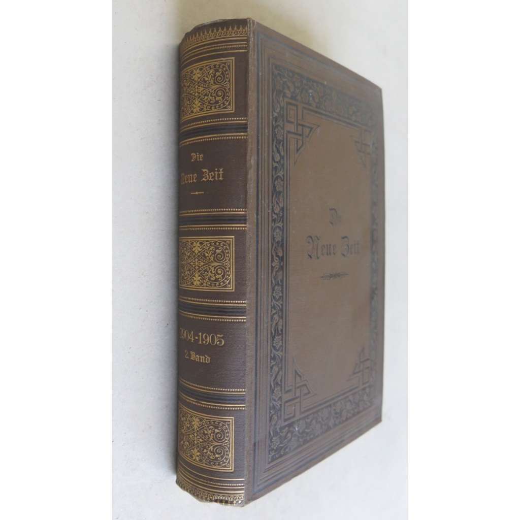 Die Neue Zeit. Wochenschrift der deutschen Sozialdemokratie; Dreiundzwanzigster Jahrgang, Zweiter Band 1905 [komplet, č. 27-52, politika, kultura, sociální demokracie]