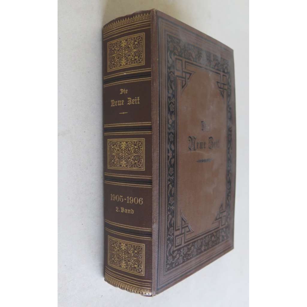 Die Neue Zeit. Wochenschrift der deutschen Sozialdemokratie; Vierundzwanzigster Jahrgang, Zweiter Band 1906 [komplet, č. 27-53, politika, kultura, sociální demokracie]