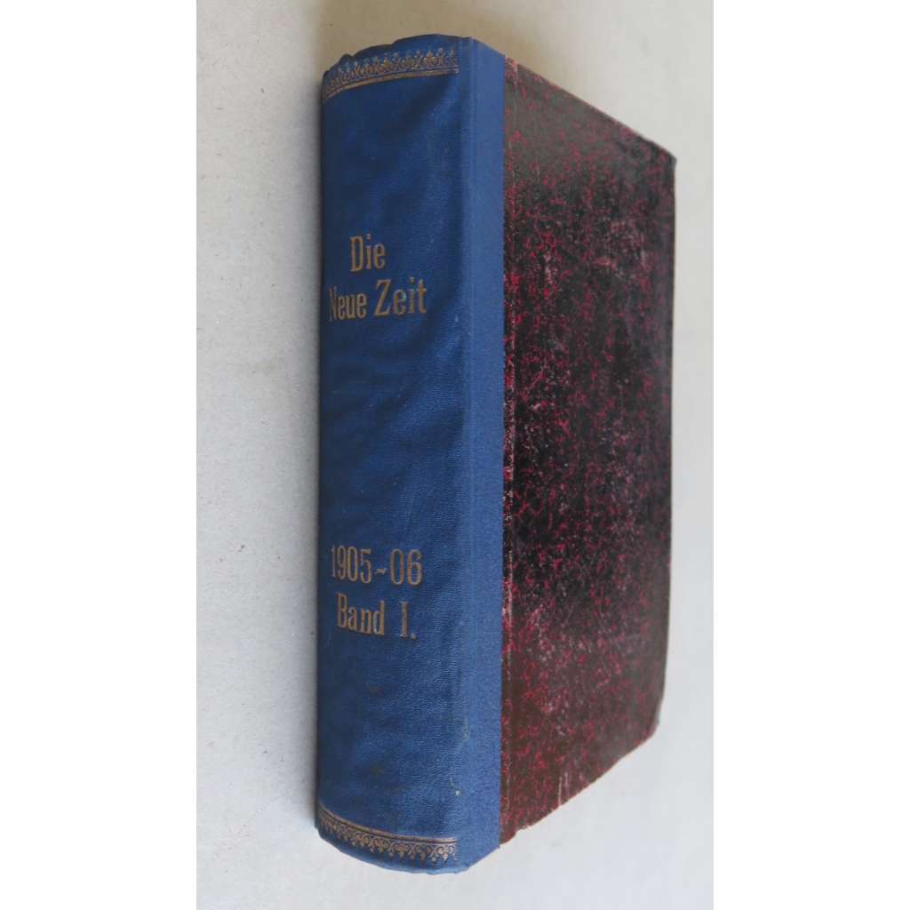 Die Neue Zeit. Wochenschrift der deutschen Sozialdemokratie; Dreiundzwanzigster Jahrgang, Erster Band 1906 [komplet, č. 1-26, politika, kultura, sociální demokracie]