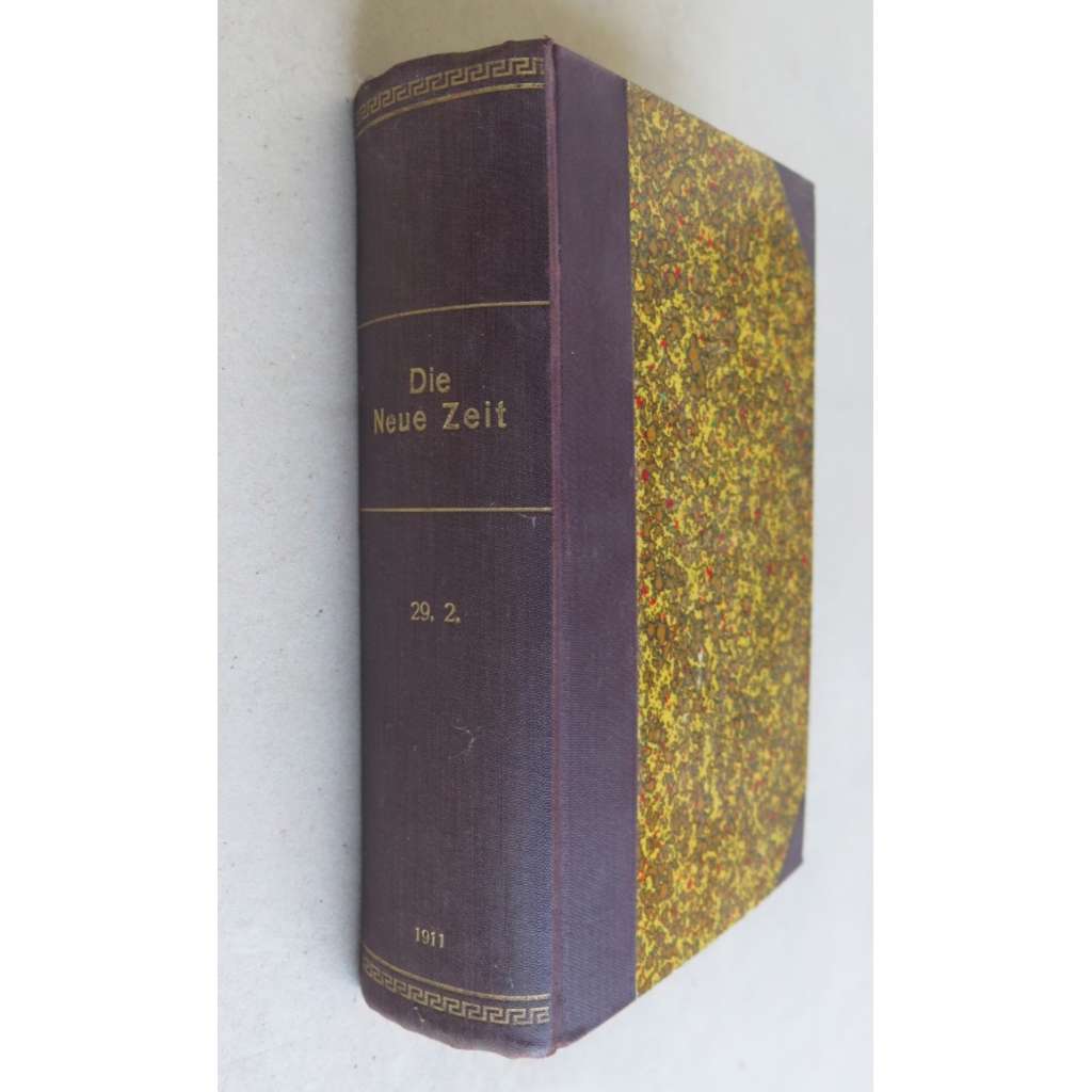 Die Neue Zeit. Wochenschrift der Deutschen Sozialdemokratie; Neunundzwanzigster Jahrgang, Erster Band 1911 [č. 27, 29-44, 46-50, politika, kultura, sociální demokracie]