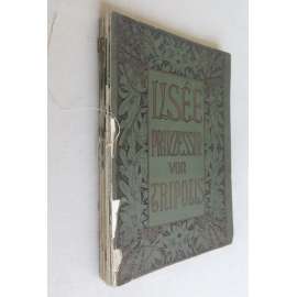 Ilsée - Prinzessin von Tripolis. Lithographien von A. Mucha  [secese, limitovaná vydání, litografie, Ilséa, princezna Tripolisská]