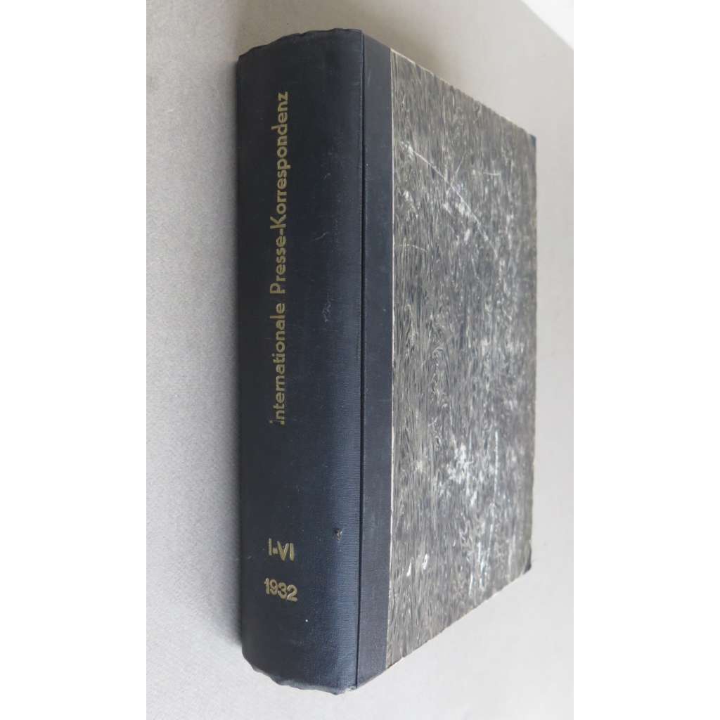 Internationale Presse-Korrespondenz; 12. Jahrgang 1932, Nrn. 1-53 + Inhaltsverzeichnis für das 1. Halbjahr [Inprekorr, časopis, Kominterna, Komunistická internacionála, komunismus]