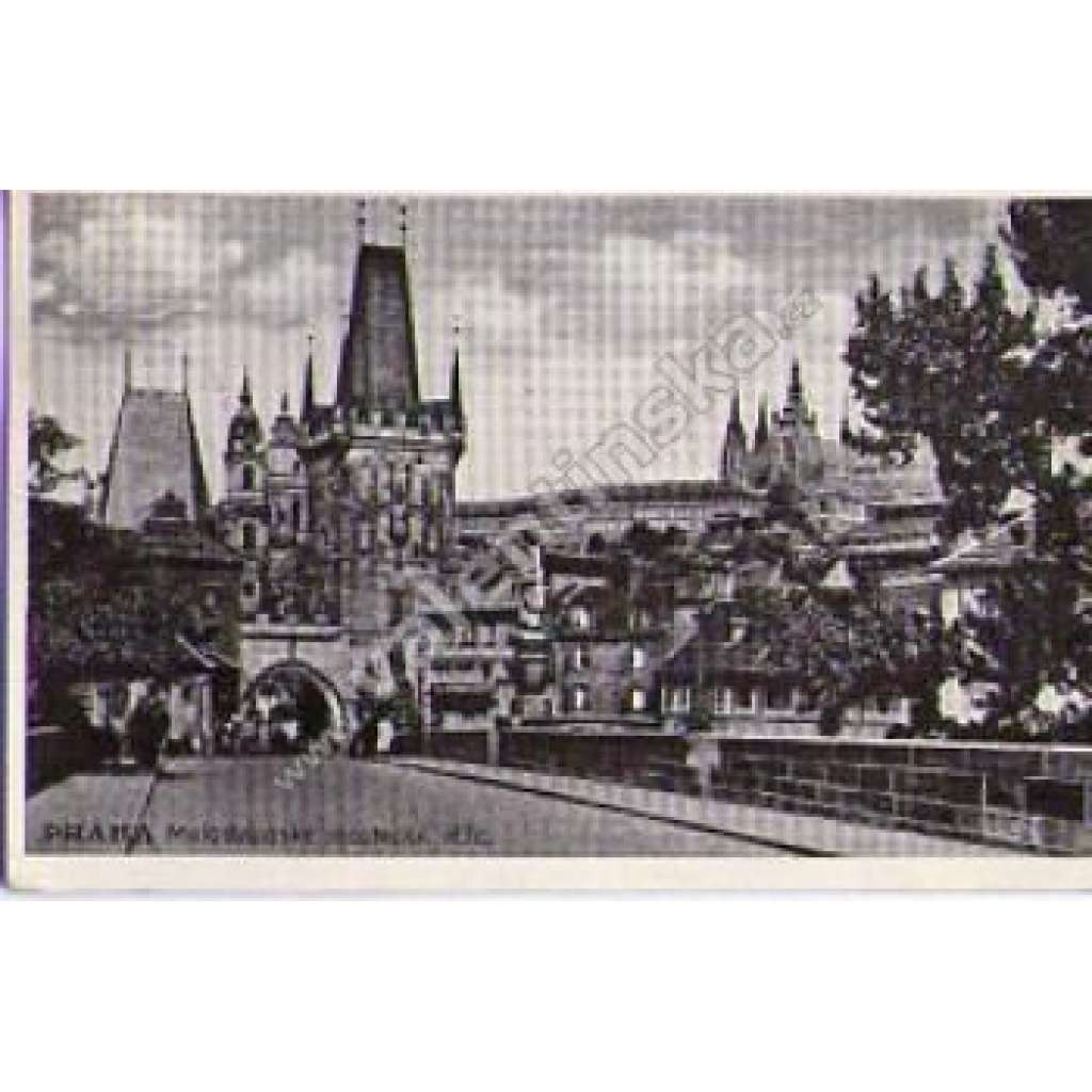 Praha, Malostranské mostecké věže
