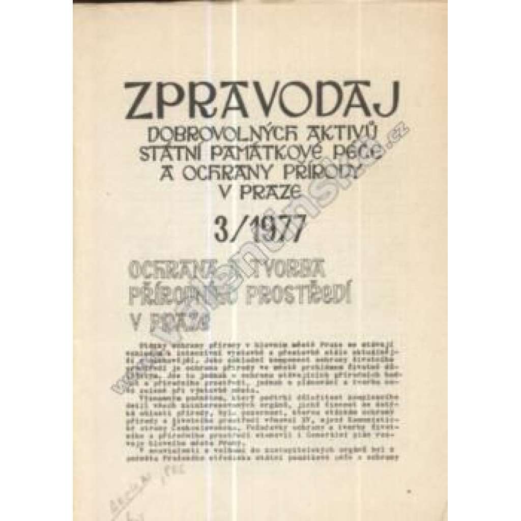 Zpravodaj Dobrovolných aktívů státní ..., 3/1977