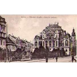 Košice, Národní divadlo s horním parkem, Slovensko