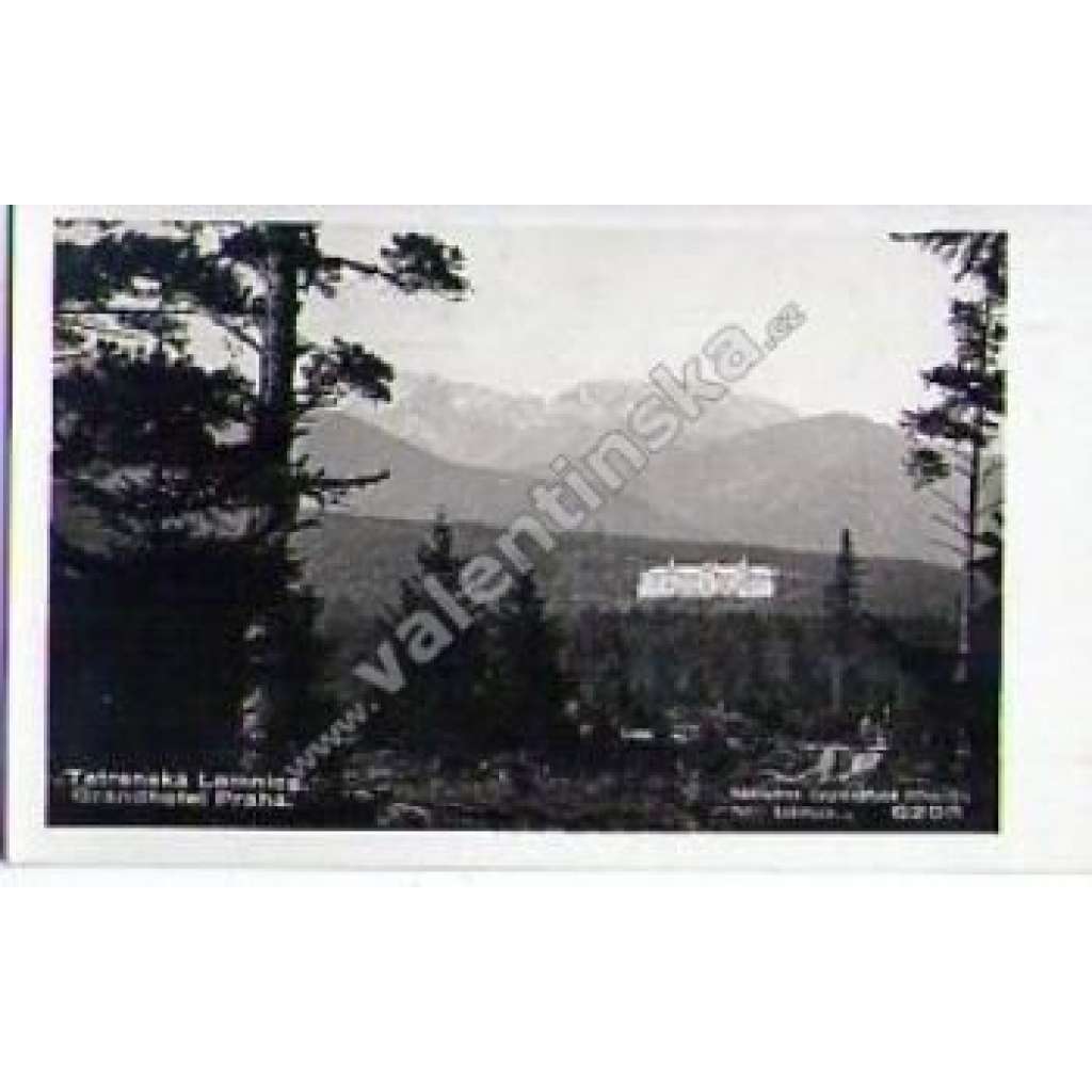 Vysoké Tatry, Tatranská. Lomnica, Grandhotel Praha, Slovensko