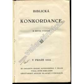 Biblická konkordance (Bible, příručka, mj. Bible kralická)