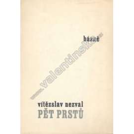 Pět prstů (edice: Knihovna Měsíc, sv. 1) [poezie, poetismus, graf. úprava Roštlapil]