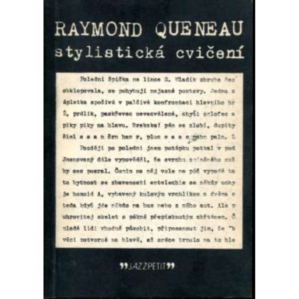 Stylistická cvičení (Jazz Petit, č. 18)