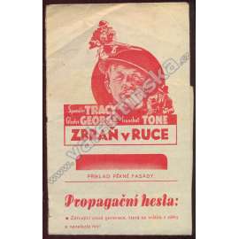 Zbraň v ruce - propagační poradce (film, reklama, mj. Spencer Tracy)