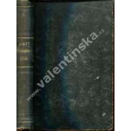 Listy filologické, ročník 23. 1896 (filologie, mj. O prosidii české; Husův traktát; K Platonovu Theaitetu; Nový řecký nález hudební; J. Pekař - Hrubá Skála; Rukopis Královédvorský)