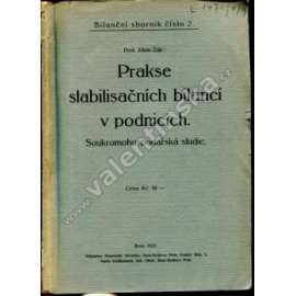 Prakse stabilisačních bilancí v podnicích. Soukromohospodářská studie (účetnictví, první republika)